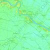 Sermide e Felonica topographic map, elevation, terrain