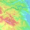 Demirköy topographic map, elevation, terrain