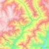 Wama topographic map, elevation, terrain