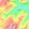 Turmequé topographic map, elevation, terrain