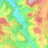 Breitau topographic map, elevation, terrain