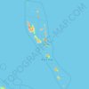 Vanuatu topographic map, elevation, terrain