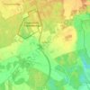Daldorf topographic map, elevation, terrain