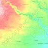 Buay Runjung topographic map, elevation, terrain