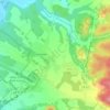 Arbovale topographic map, elevation, terrain