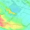 Jaroslavice topographic map, elevation, terrain