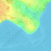 Hale topographic map, elevation, terrain