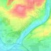 Duttenberg topographic map, elevation, terrain