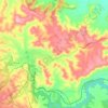 Razorback topographic map, elevation, terrain