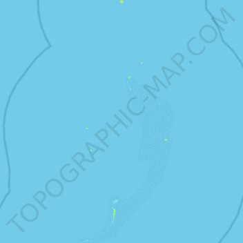 Saint Brandon topographic map, elevation, terrain