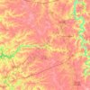 Anderson County topographic map, elevation, terrain