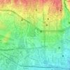 Pamoyanan topographic map, elevation, terrain