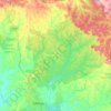 Afigya-Kwabre North District topographic map, elevation, terrain