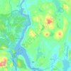 Bucksport topographic map, elevation, terrain