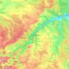 Marsberg topographic map, elevation, terrain