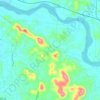 Desamangalam topographic map, elevation, terrain