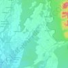 Thakurbaba topographic map, elevation, terrain