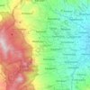 Sukaresmi topographic map, elevation, terrain