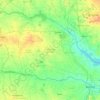 Jogulamba Gadwal topographic map, elevation, terrain