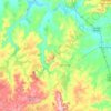 Descalvado topographic map, elevation, terrain