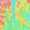 Eidsvoll topographic map, elevation, terrain