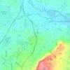 Brimfield topographic map, elevation, terrain