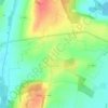 Savolles topographic map, elevation, terrain