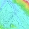 Pratola Peligna topographic map, elevation, terrain