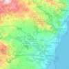 el Camp de Túria topographic map, elevation, terrain