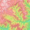 Shi Yomi topographic map, elevation, terrain