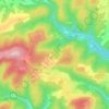 Arft topographic map, elevation, terrain