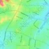 Bonnyrigg Heights topographic map, elevation, terrain