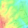Wootton topographic map, elevation, terrain