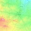 Dhule topographic map, elevation, terrain