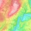 Challex topographic map, elevation, terrain