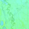 Capels Crossing topographic map, elevation, terrain