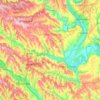 Criuleni District topographic map, elevation, terrain