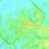 Pematang Gubernur topographic map, elevation, terrain