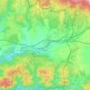 Važec topographic map, elevation, terrain