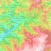 Badimalika topographic map, elevation, terrain