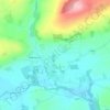 Brinny topographic map, elevation, terrain