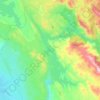Lake McClure topographic map, elevation, terrain