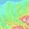 Görele topographic map, elevation, terrain