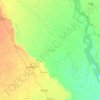 Mahmudabad topographic map, elevation, terrain