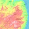 PB topographic map, elevation, terrain