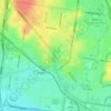 Dandenong topographic map, elevation, terrain