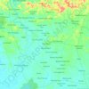Woyla topographic map, elevation, terrain