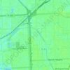 Golden Glades topographic map, elevation, terrain