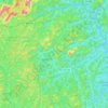 Irupi topographic map, elevation, terrain
