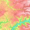 Réquista topographic map, elevation, terrain